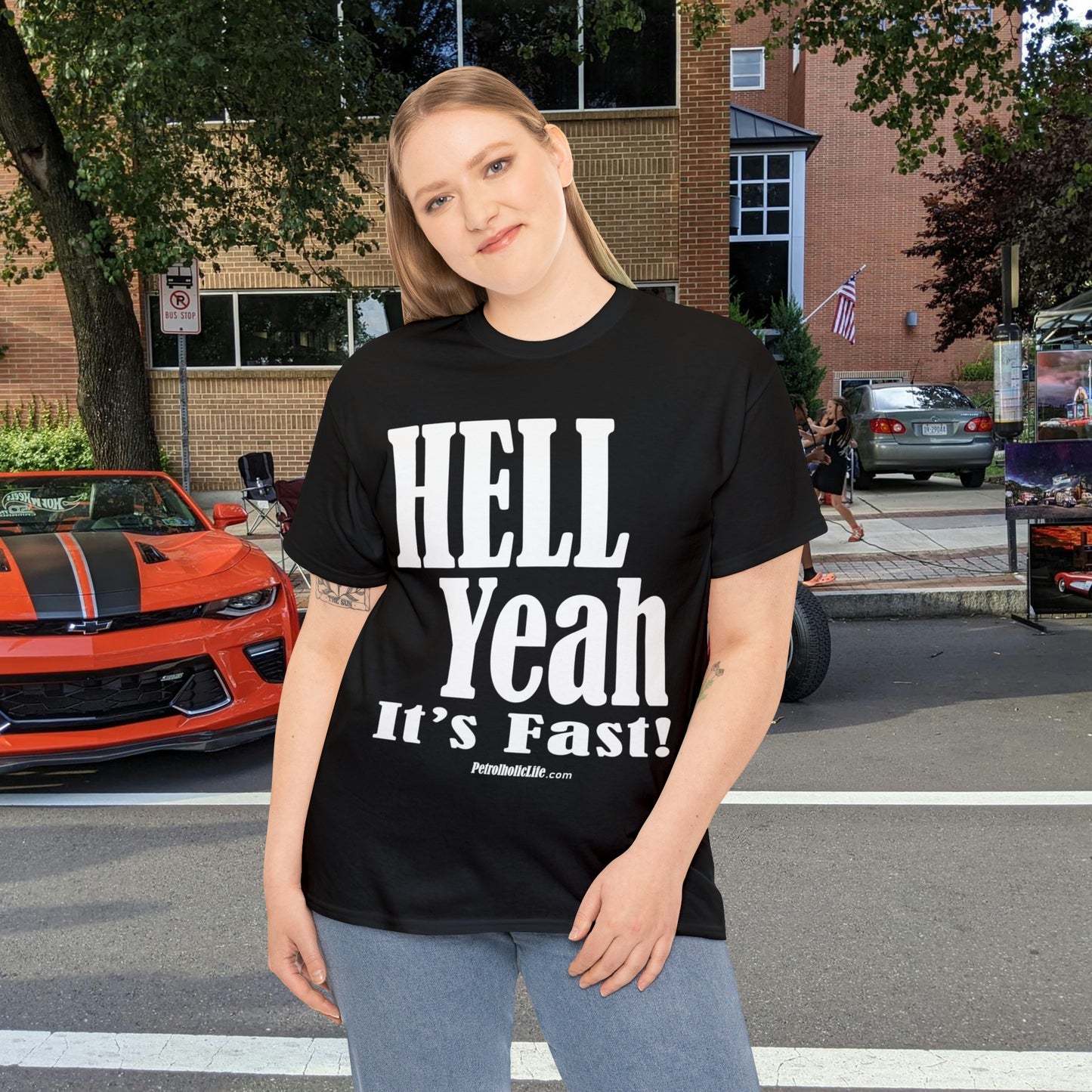 Hell Yeah its Fast -  Unisex Heavy Cotton Tee