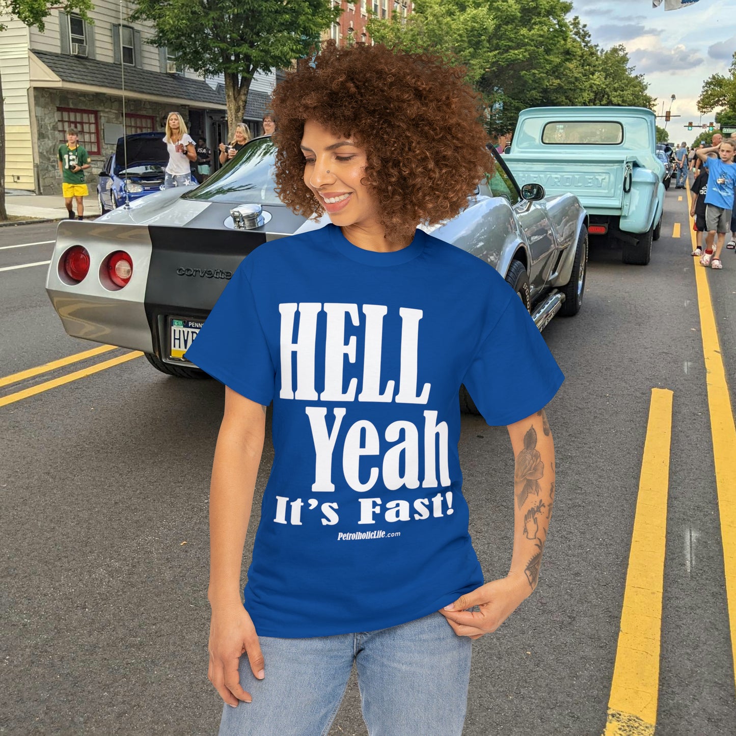 Hell Yeah its Fast -  Unisex Heavy Cotton Tee