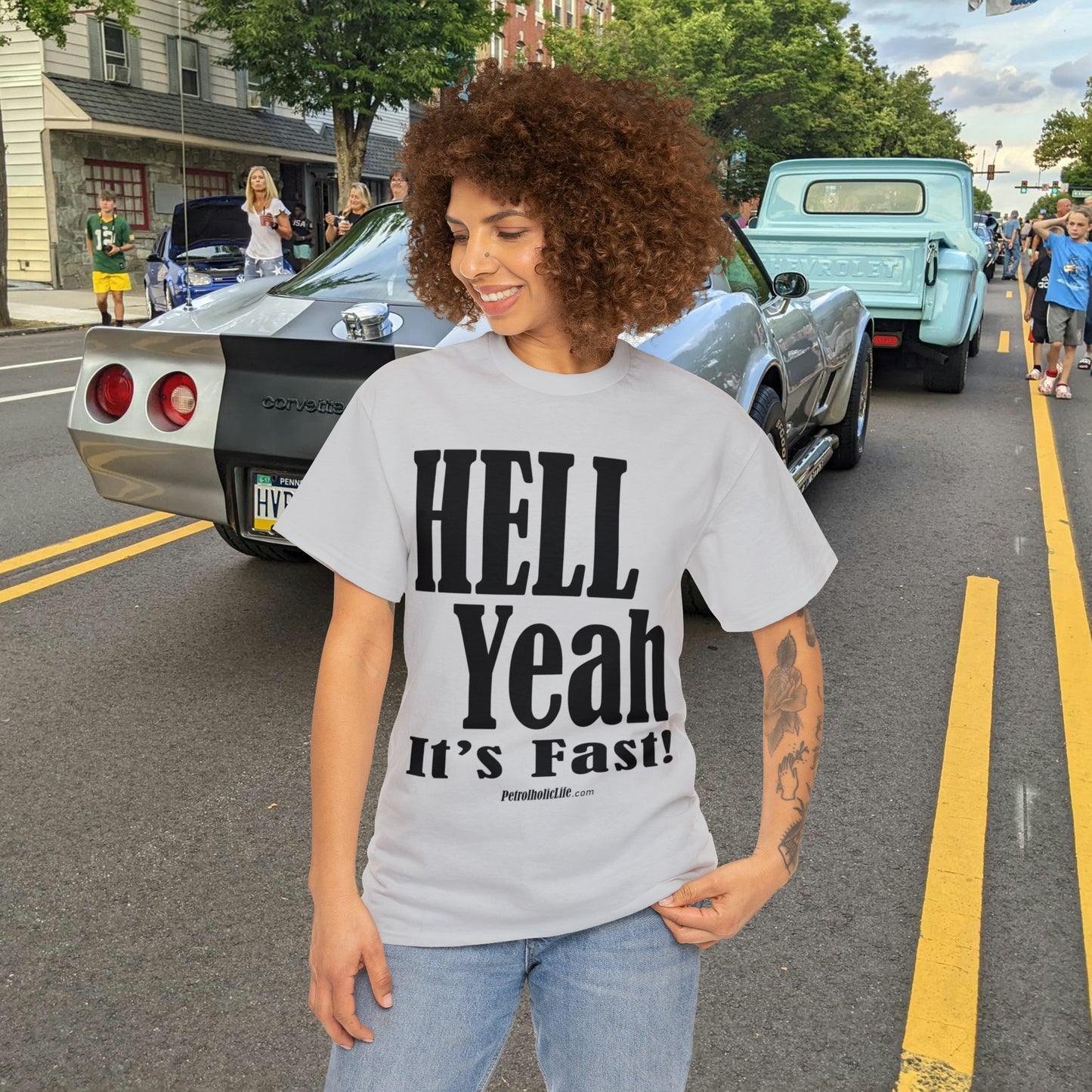 Hell Yeah its Fast -  Unisex Heavy Cotton Tee