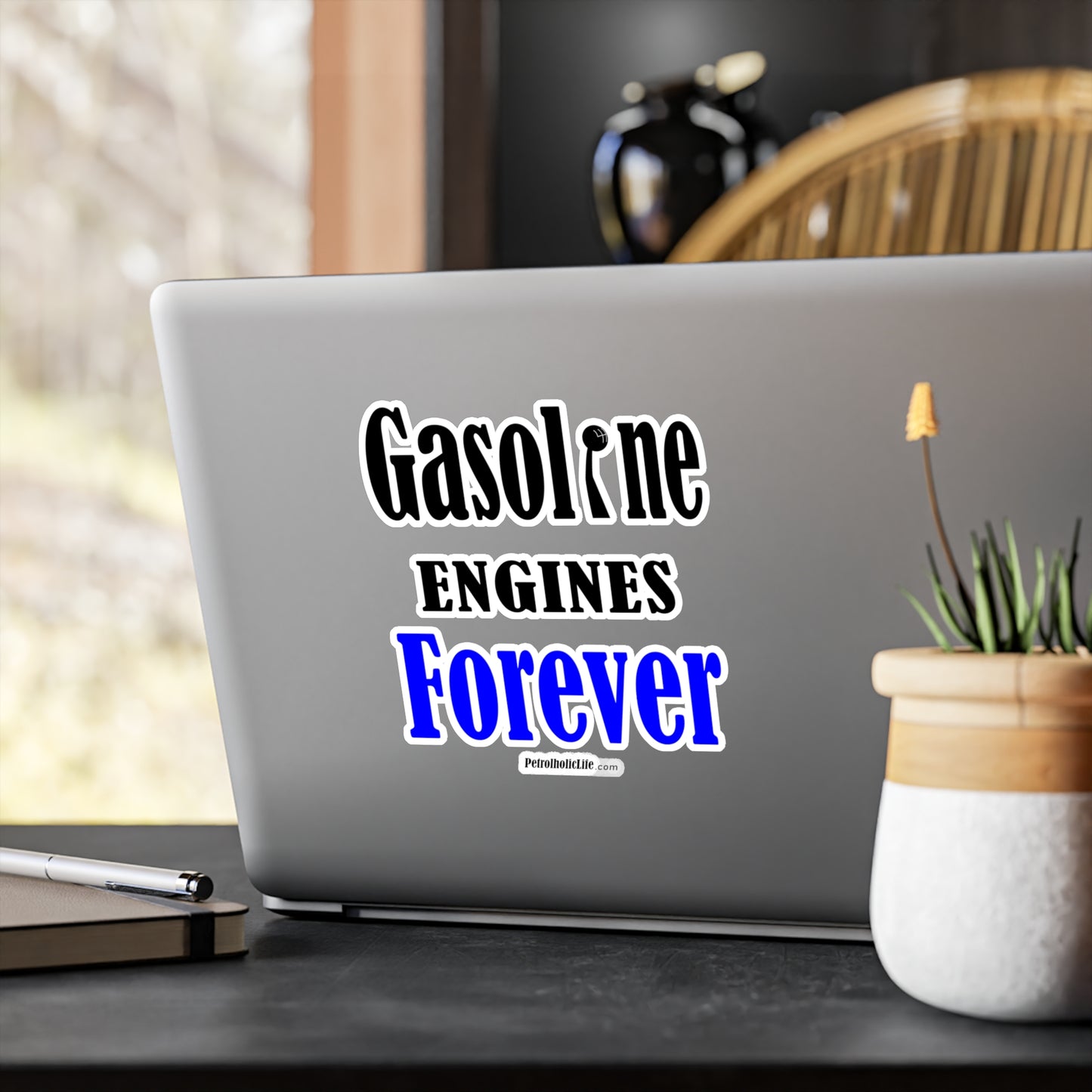 Gasoline Engines Forever - Kiss-Cut Vinyl Decals