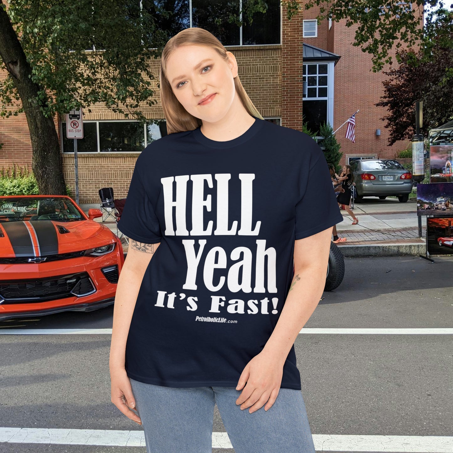 Hell Yeah its Fast -  Unisex Heavy Cotton Tee