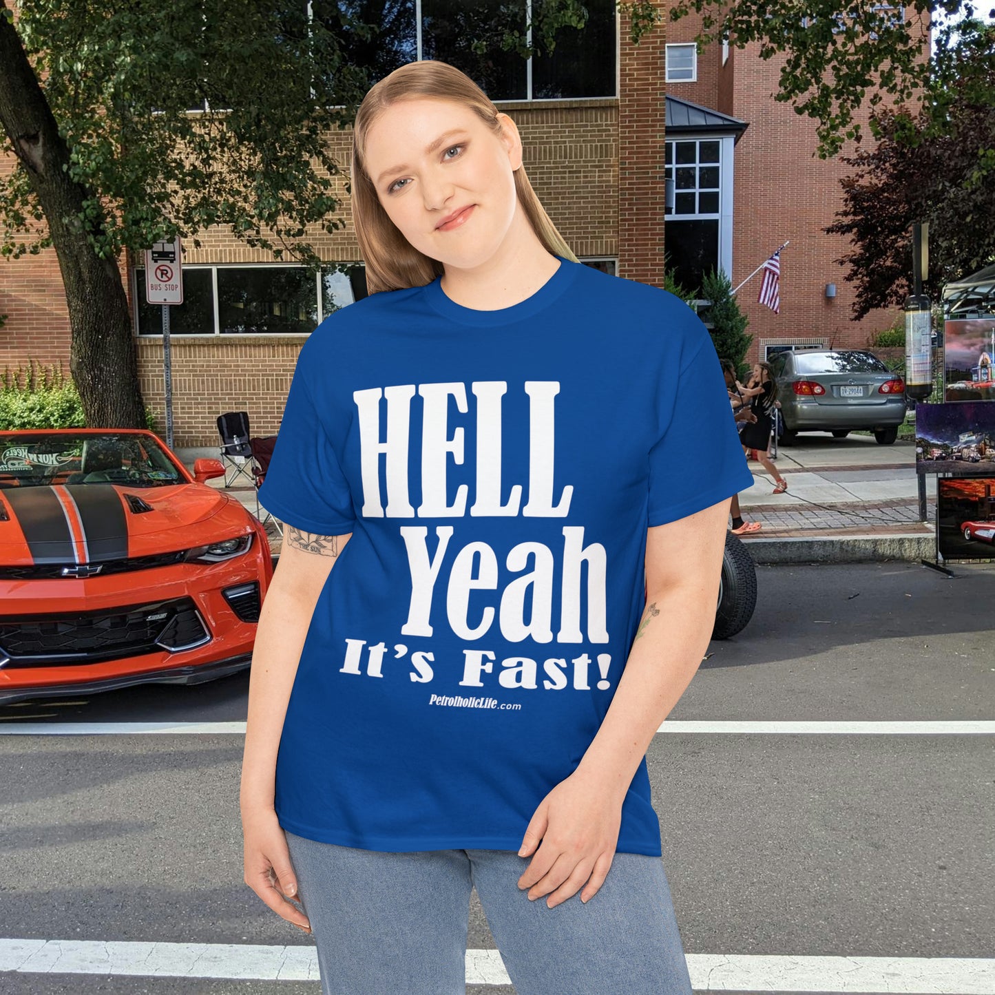 Hell Yeah its Fast -  Unisex Heavy Cotton Tee