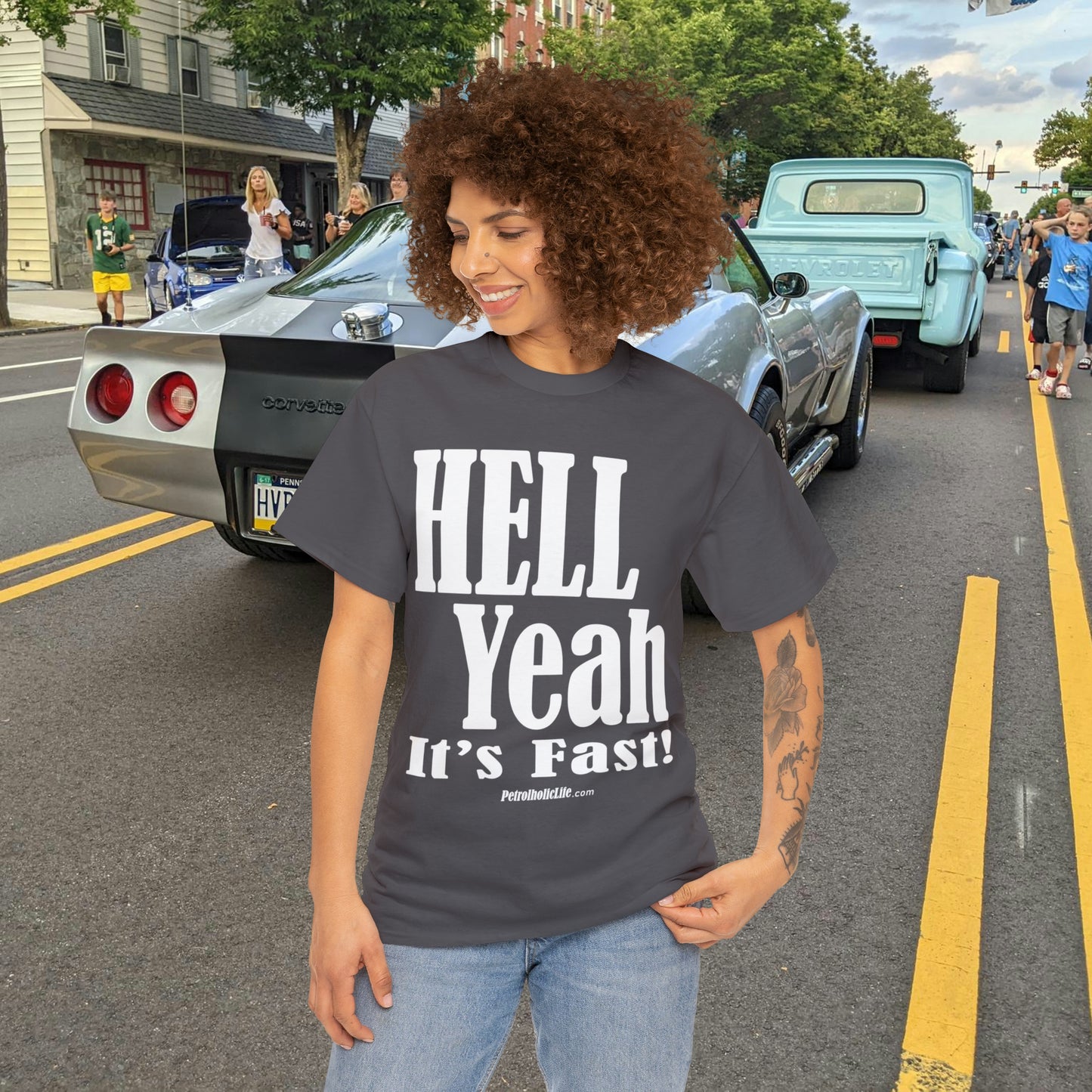 Hell Yeah its Fast -  Unisex Heavy Cotton Tee