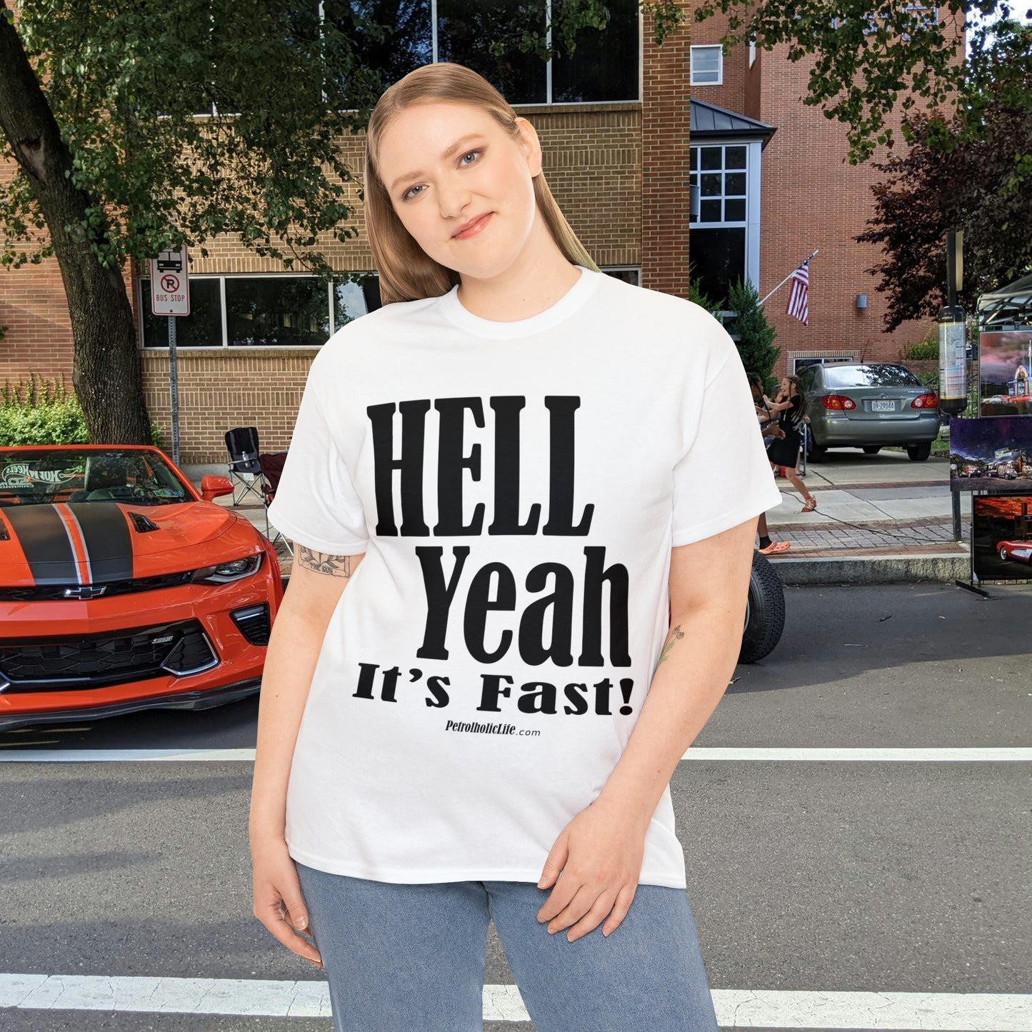 Hell Yeah its Fast -  Unisex Heavy Cotton Tee