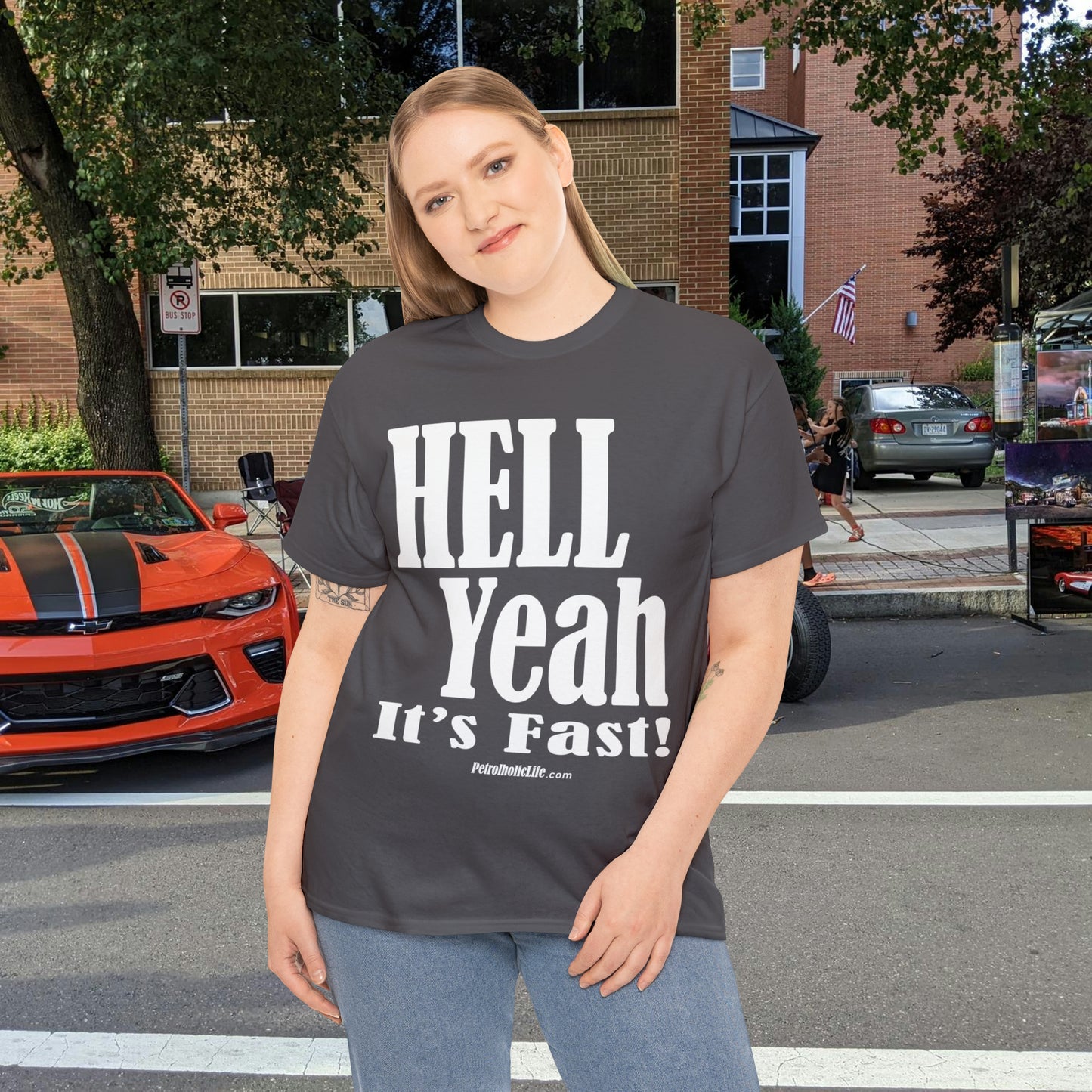 Hell Yeah its Fast -  Unisex Heavy Cotton Tee