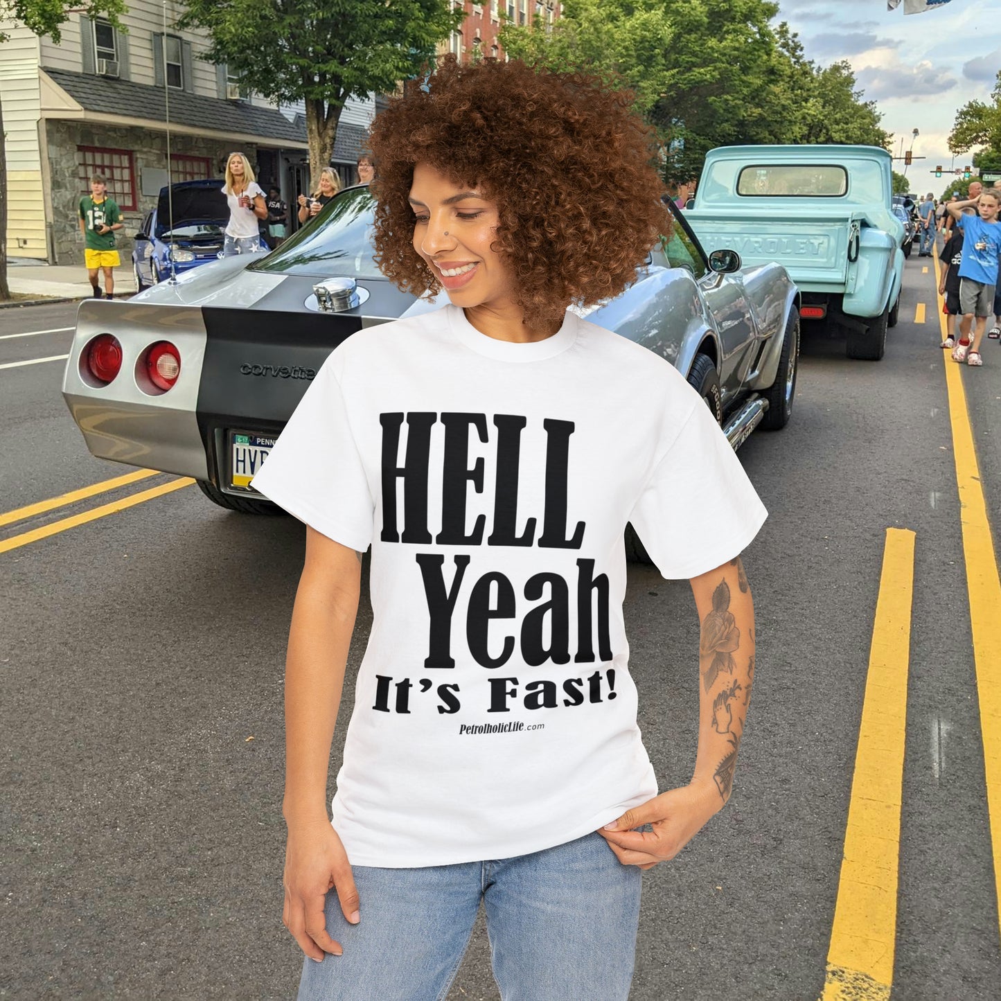 Hell Yeah its Fast -  Unisex Heavy Cotton Tee