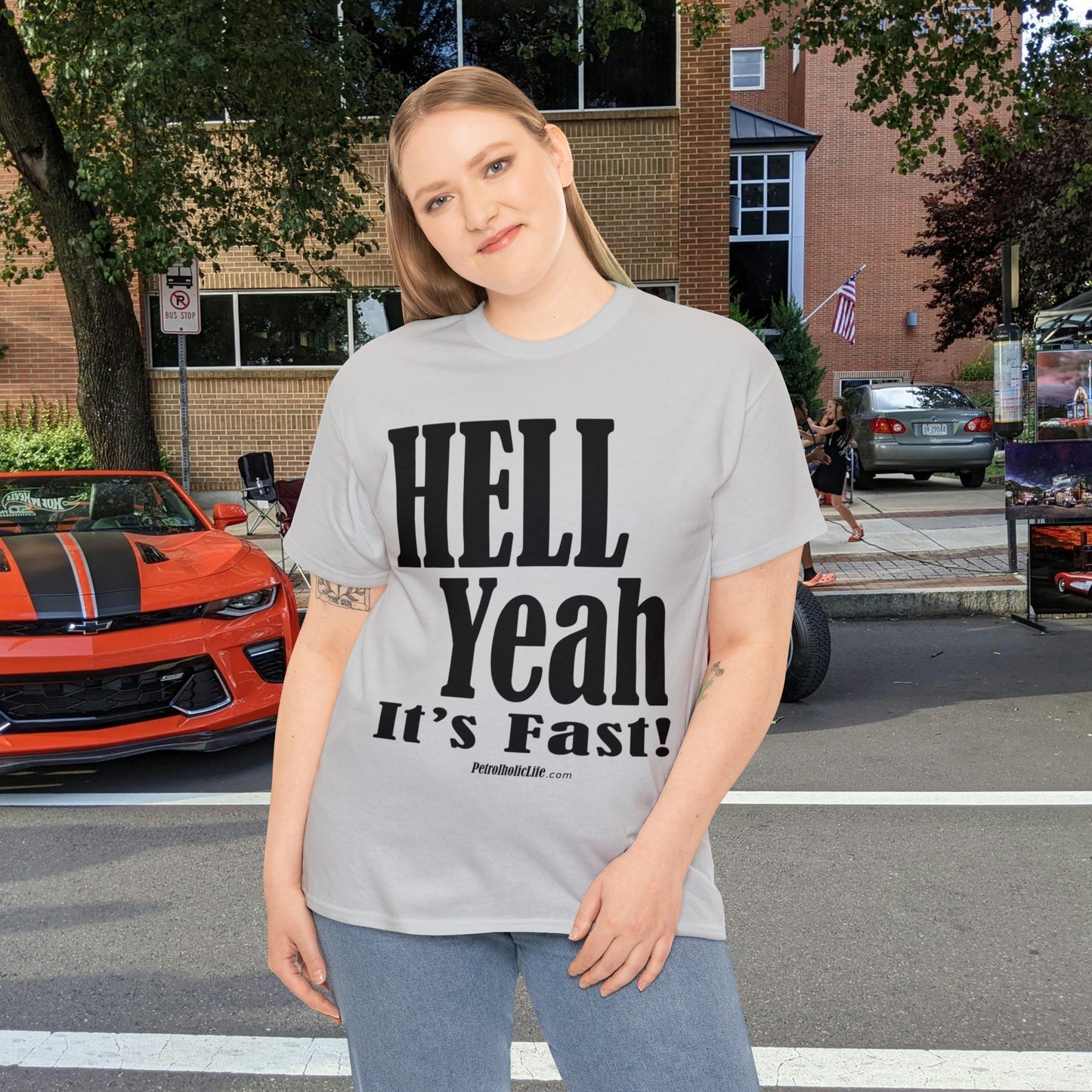 Hell Yeah its Fast -  Unisex Heavy Cotton Tee